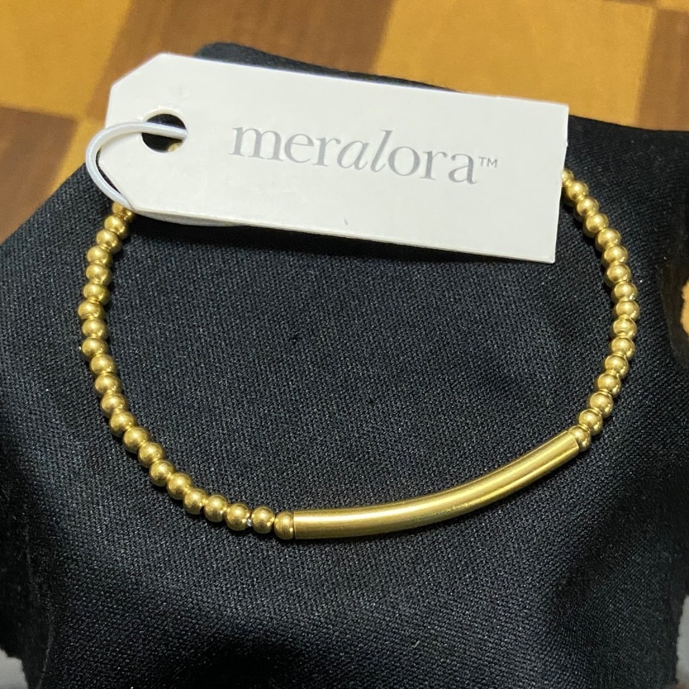Gold Beaded Bracelet